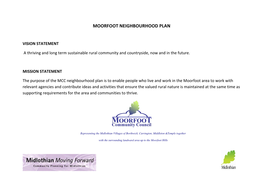 Moorfoot Neighbourhood Plan