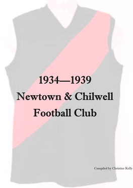 1934—1939 Newtown & Chilwell Football Club