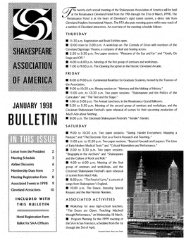 January 1998 Bulletin