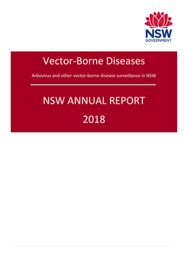 NSW Vector-Borne Diseases Annual Report