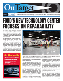Ford's New Technology Center Focuses On