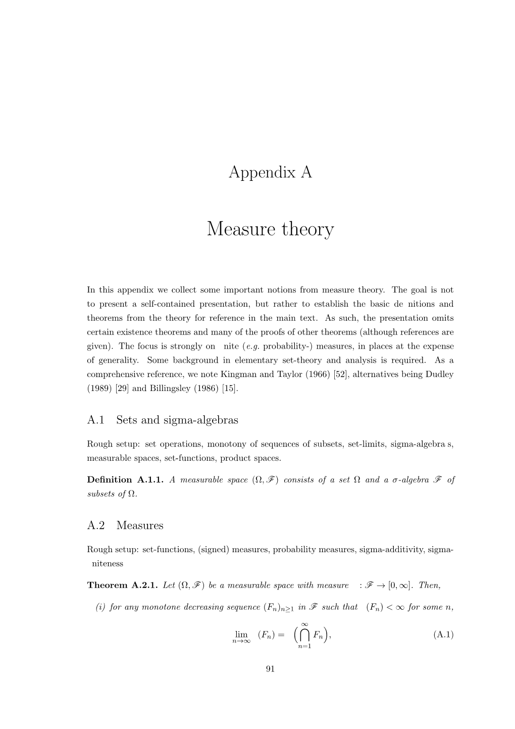 Measure Theory