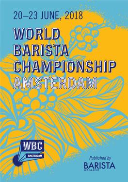 World Barista Championship Amsterdam
