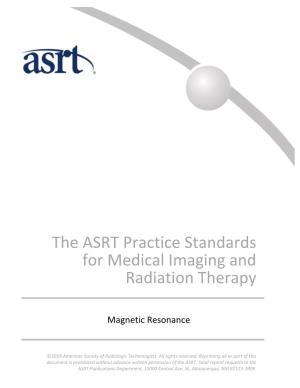 Magnetic Resonance Practice Standards