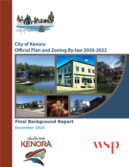 City of Kenora Official Plan and Zoning By-Law 2020-2022