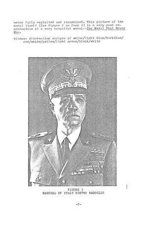 Figure 3 Marshal of Italy Pietro Badoglio