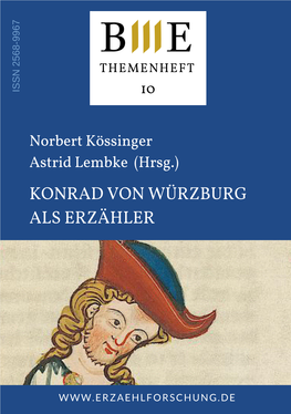 Konrad Von Würzburg Als Erzähler