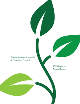 Illinois Nutrient Research & Education Council 2013 Projects Annual Report