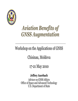 Aviation Benefits of GNSS Augmentation