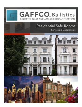 Residential Safe Rooms Services & Capabilities 12