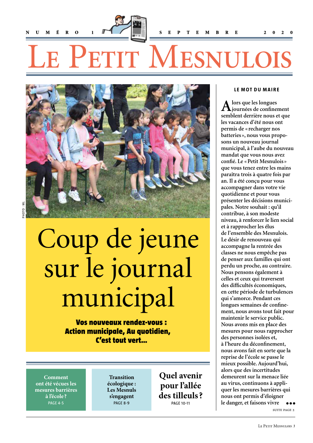 Coup De Jeune Sur Le Journal Municipal