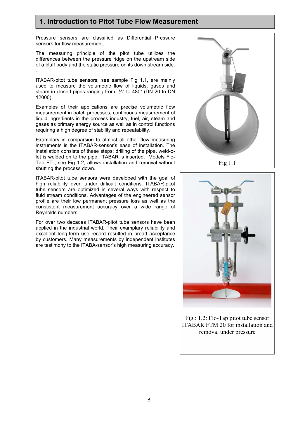 1. Introduction to Pitot Tube Flow Measurement