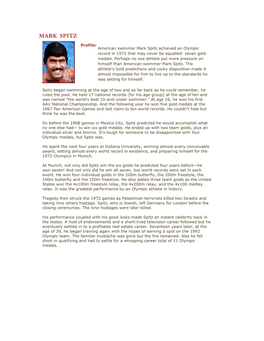 Mark Spitz(Pdf)