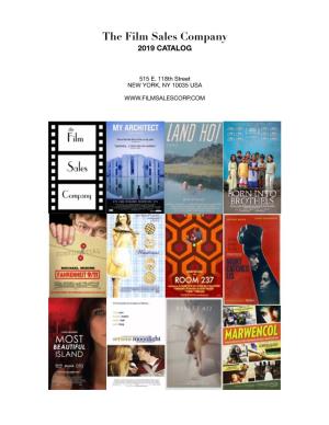 Film Sales 2019 Catalog