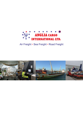 Air Freight • Sea Freight • Road Freight Air Freight