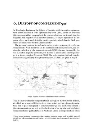 DIATOPY of COMPLEMENT-Pu