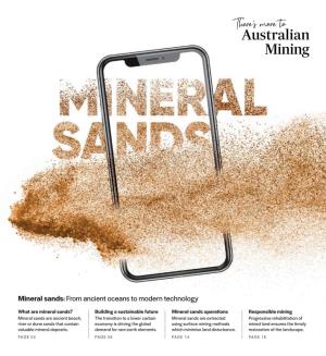 Mineral Sands: from Ancient Oceans to Modern Technology