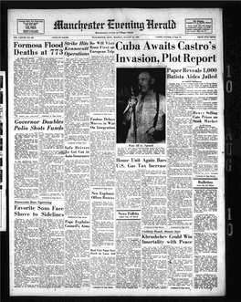 Cuba Awaits Castro's Invasion, Plot Report
