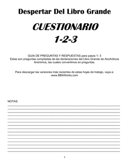 Cuestionario 1-2-3