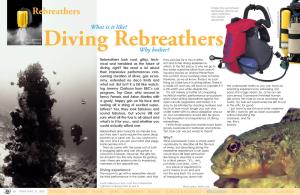 Rebreathers Open Inspiration Fully Closed Rebreather What Is It Like? Text & Photos by Peter Symes Diving Rebreathers Why Bother?