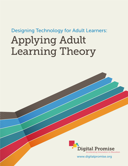 Applying Adult Learning Theory