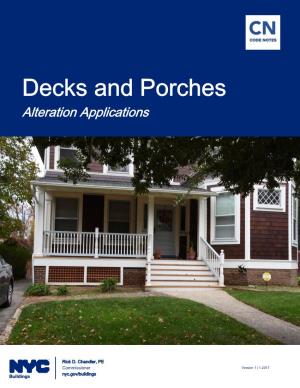 Code Notes: Decks and Porches