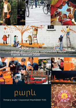 Annual and Corporate Responsibility Report France Telecom 2009