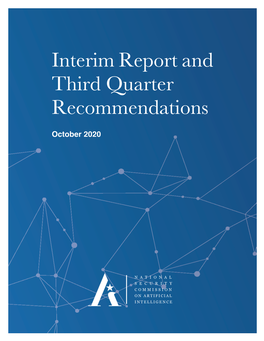 Interim Report and Third Quarter Recommendations