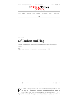 Of Turban and Flag