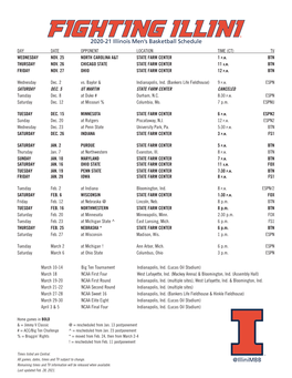 2020-21 Illinois Men's Basketball Schedule @Illinimbb