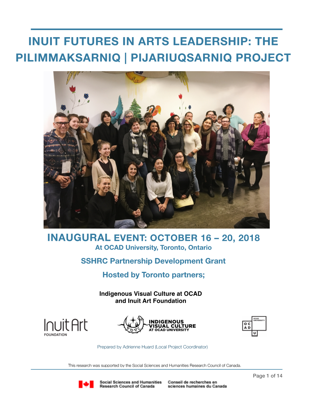 Pilimmaksarniq | Pijariuqsarniq Report 2