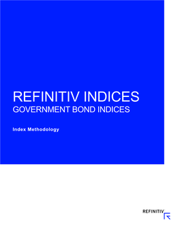 Government Bond Indices User Guide