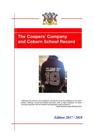 The Coopers' Company and Coborn School Record