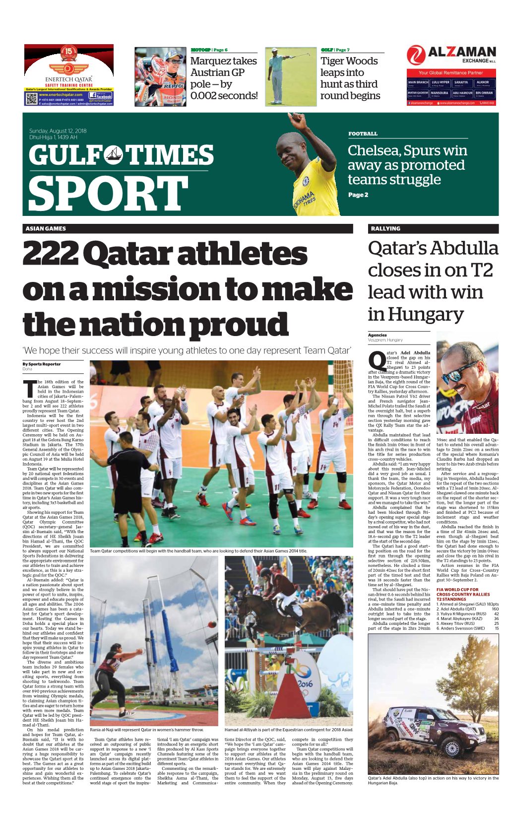 222 Qatar Athletes on a Mission to Make the Nation Proud