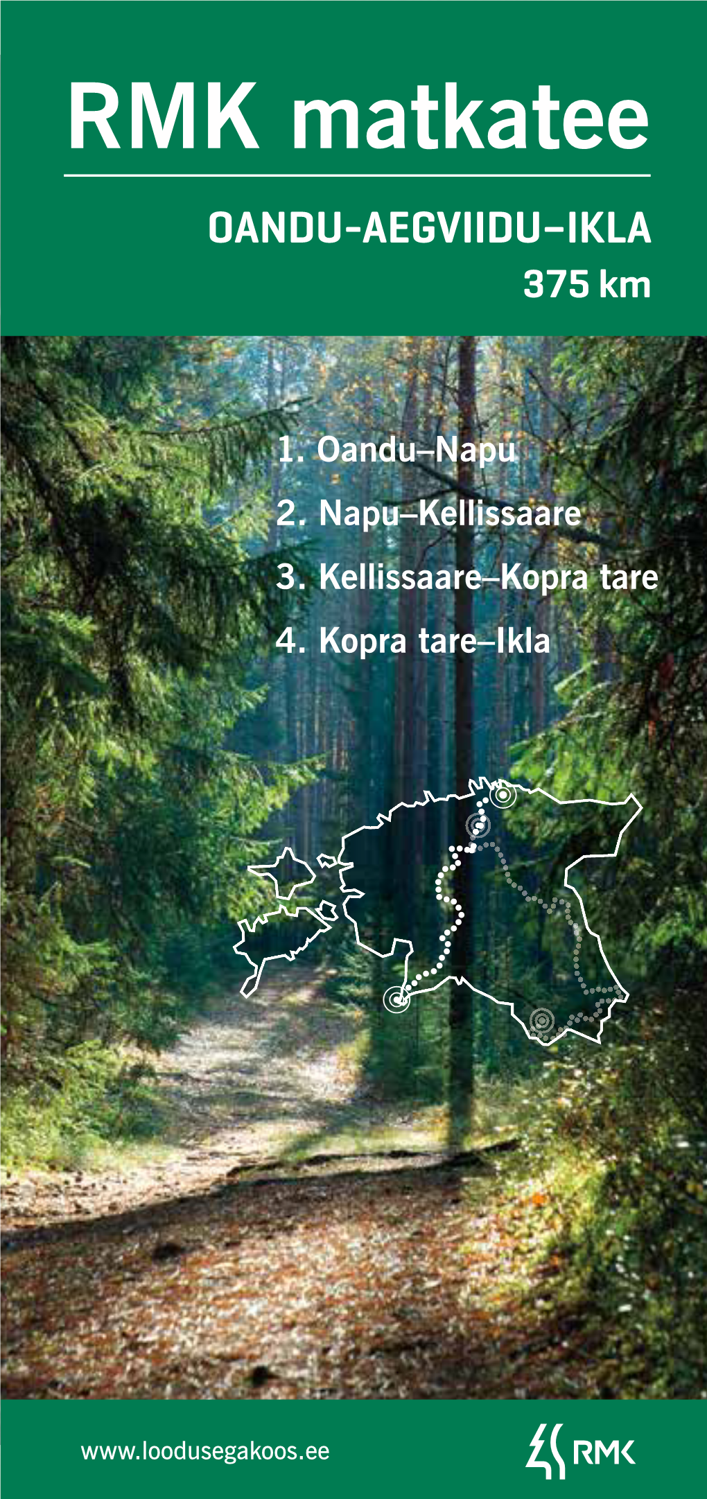 RMK Matkatee OANDU-AEGVIIDU–IKLA 375 Km