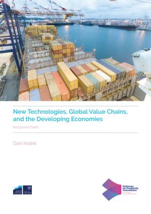 New Technologies, Global Value Chains, and the Developing Economies