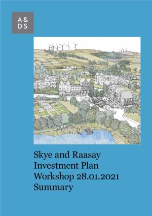 Skye & Raasay Investment Plan