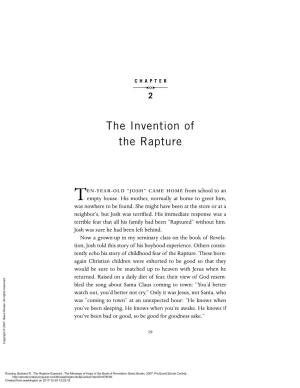 The Invention of the Rapture