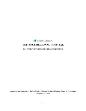 Defiance Regional Hospital