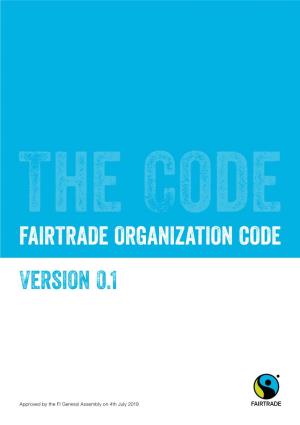 Fairtrade Organization Code
