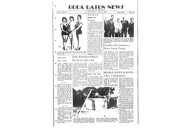 OCA EATON NCWJT Serving Boca Raton and Deerfield Beach Boca Raton, Florida — February 7, 1958 VOL