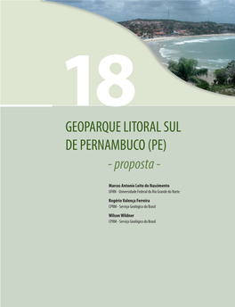 GEOPARQUE LITORAL SUL DE PERNAMBUCO (PE) - Proposta