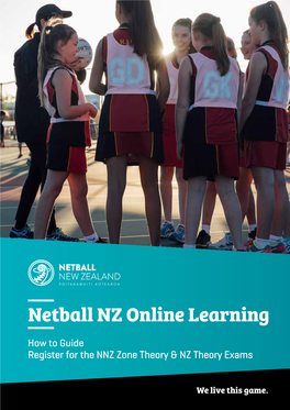 Netball NZ Online Learning