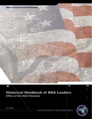 Historical Handbook of NGA Leaders