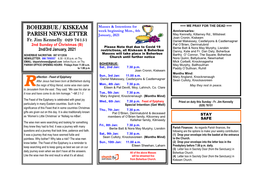 Boherbue / Kiskeam Parish Newsletter