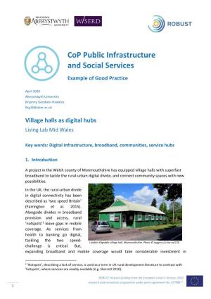 Cop Public Infrastructure and Social Services Example of Good Practice