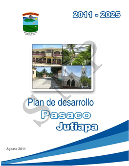 Plan De Desarrollo Municipal PDM Del Municipio De Pasaco, Jutiapa