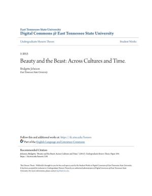 Beauty and the Beast: Across Cultures and Time