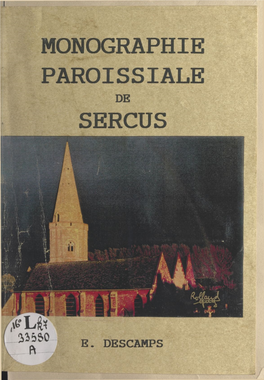 Essai De Monographie Paroissiale De Sercus