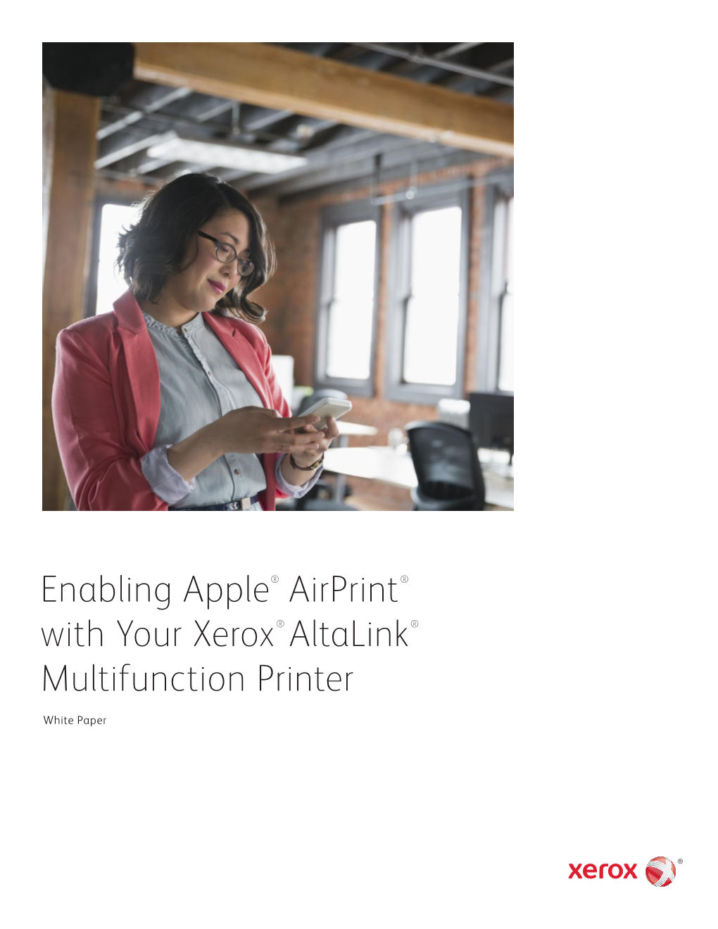 Enabling Apple® Airprint® with Your Xerox® Altalink® Multifunction